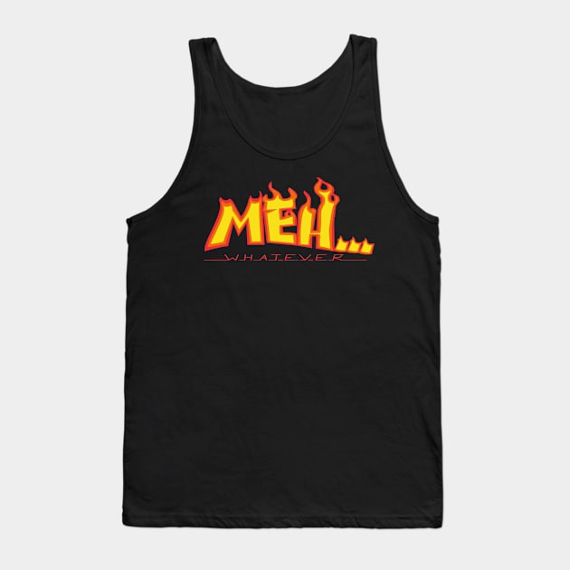 Thrash Meh... Tank Top by Shi(r)tty Art Designs